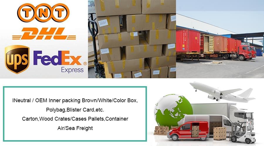 Packing and shipping