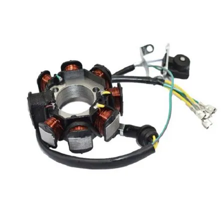 Motor 2 Coils Magneto Stator untuk Mesin 50cc 70cc 110cc